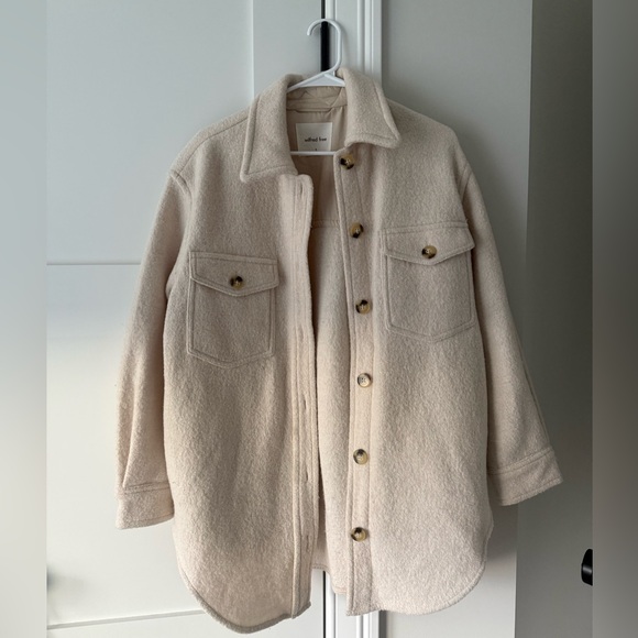 Wilfred Jackets & Blazers - Aritzia Wilfred Free Beige Jacket
